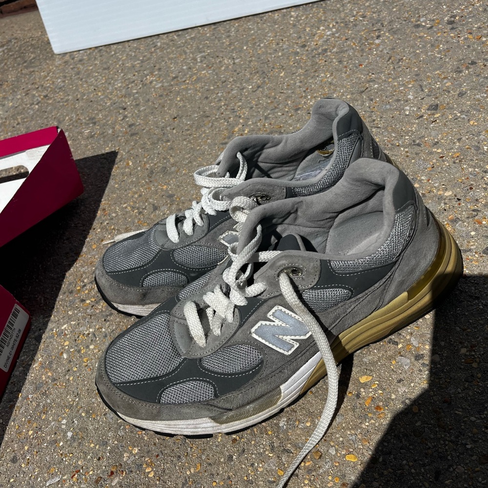 The OG New Balance 992. VGUC. Will need insoles. Men’s size 8.5.